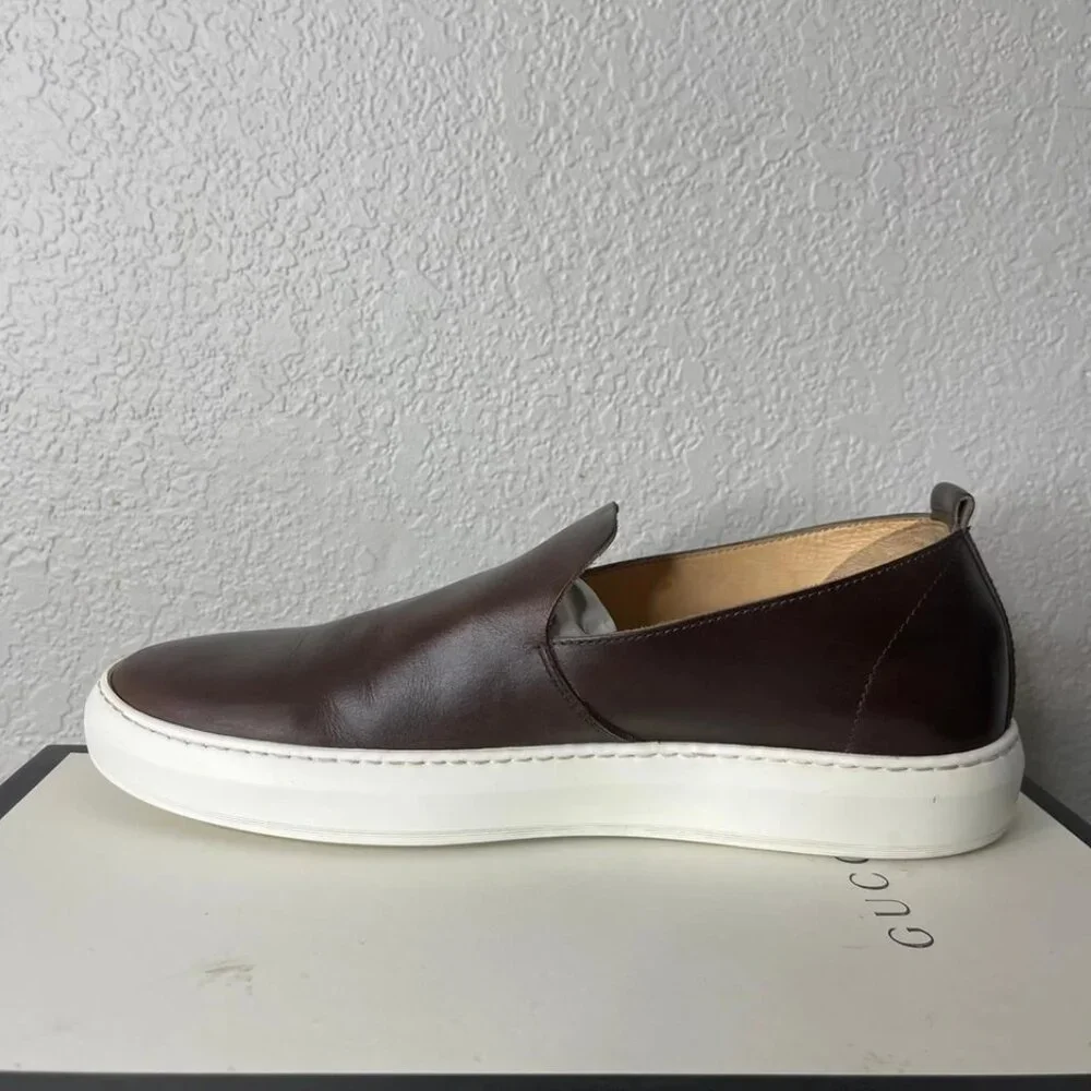 Astorflex Wakeflex Brown Leather Casual Loafers Slip On Men's 42 EU/9 US Fit 11‎